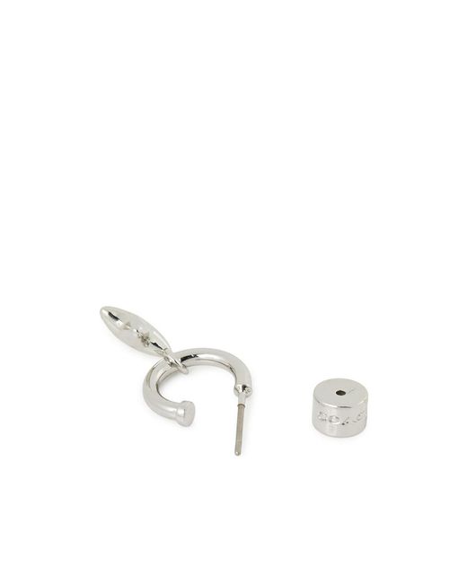 COACH White Star Earrings