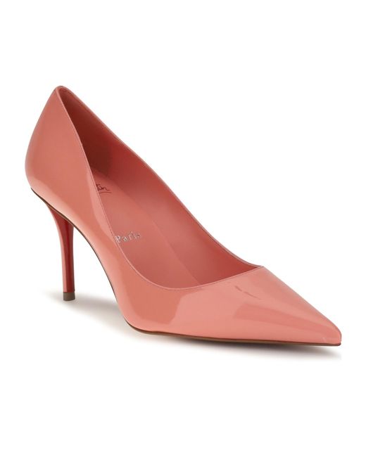 Christian Louboutin Pink Miss Z Pointed-Toe Pumps