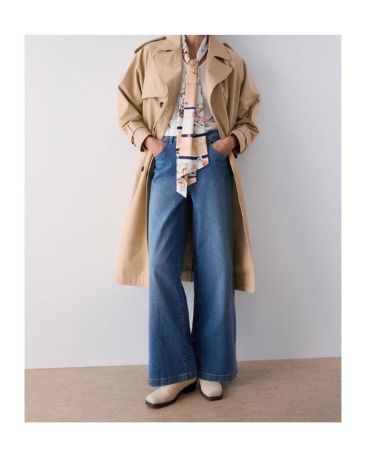 Liu Jo Natural Embellished Trench Coat