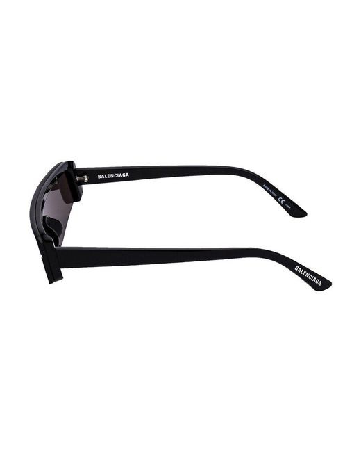 Balenciaga Multicolor Eyewear Ski Rectangular Frame Sunglasses for men