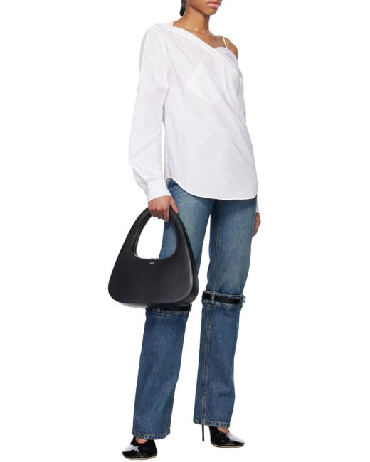 Coperni Black Logo Shoulder Bag