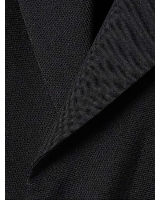 Sacai Black Sleeveless Coat