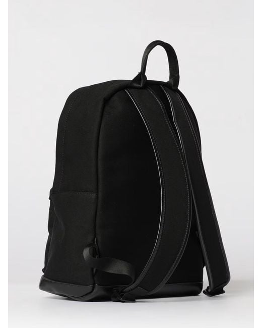 Balmain Black Logo Backpack