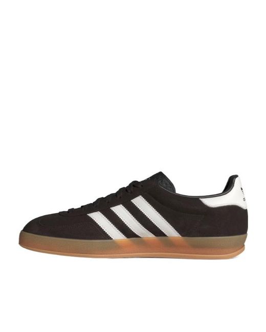 Adidas Black Originals Gazelle Indoor Shoes for men