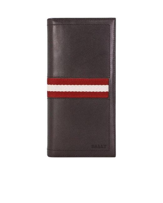 Bally Gray Logo Wallet