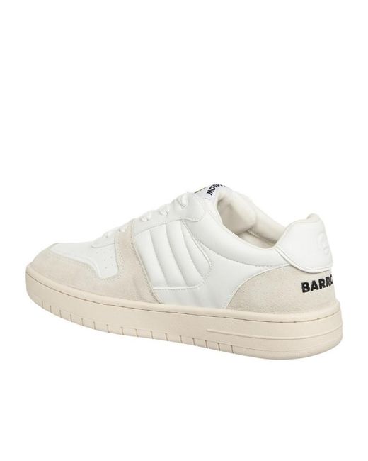 Barrow White Switch Lace-Up Sneakers for men