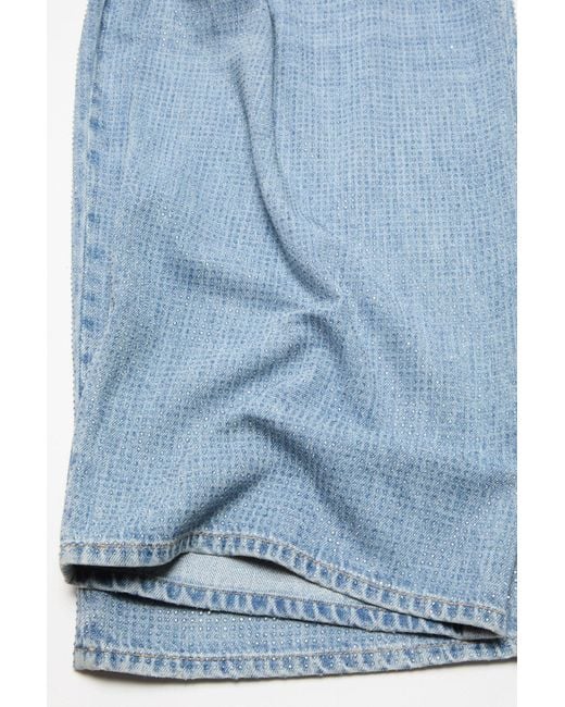Acne Blue Belt Loop Jeans for men