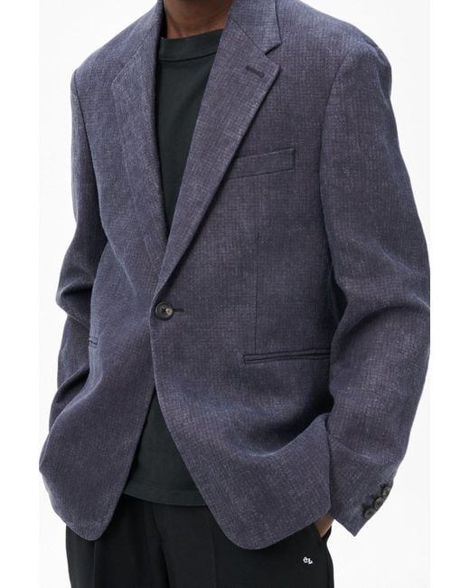 Our Legacy Blue Unconstructed Shinjuku Blazer for men
