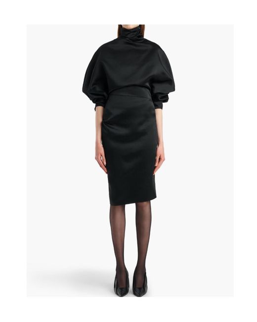 Khaite Black Harlin Dress