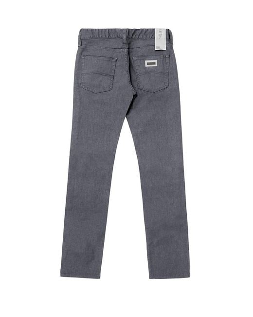 Armani Collezioni Blue Logo Jeans for men