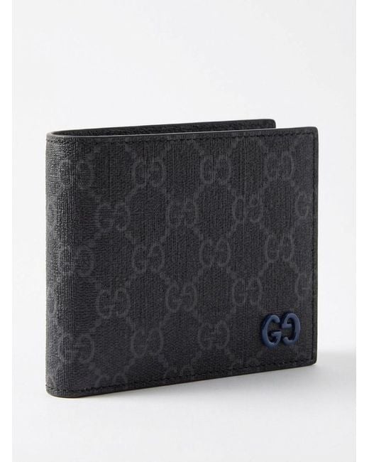 Gucci Black Interior Gg Bi-Fold Wallet for men