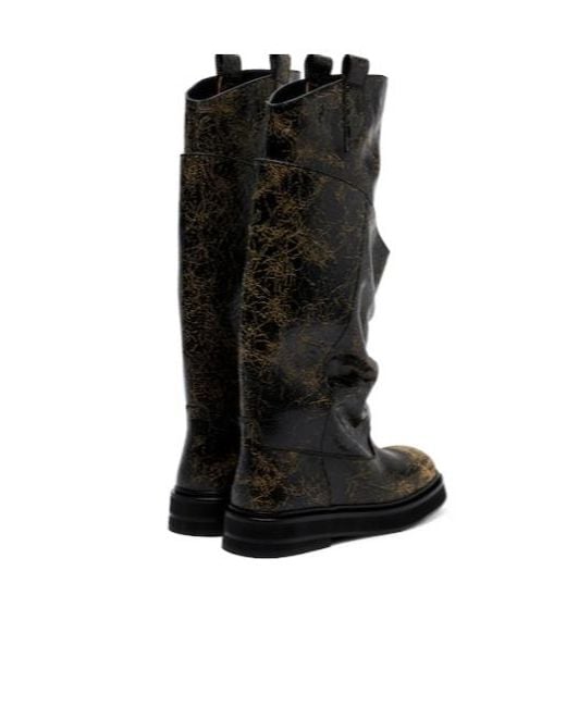 The Attico Black Versatile Stylish Knee-High Boots