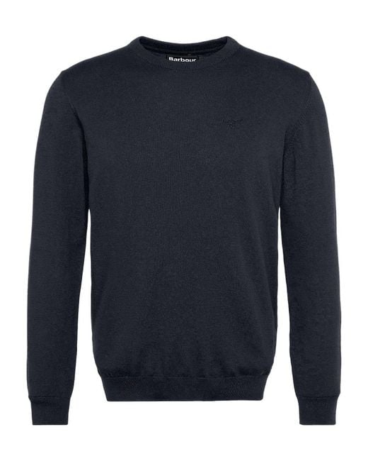 Barbour Blue Long-Sleeve Sweatshirt