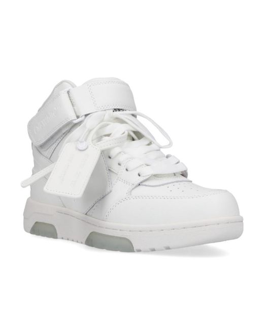 Off-White c/o Virgil Abloh White Out Of Office Lace-Up Sneakers