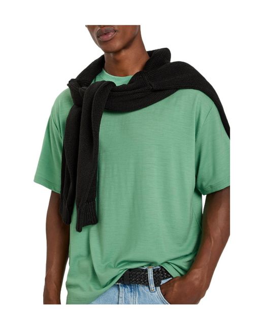 Studio Nicholson Green Crew Neck T-Shirt for men