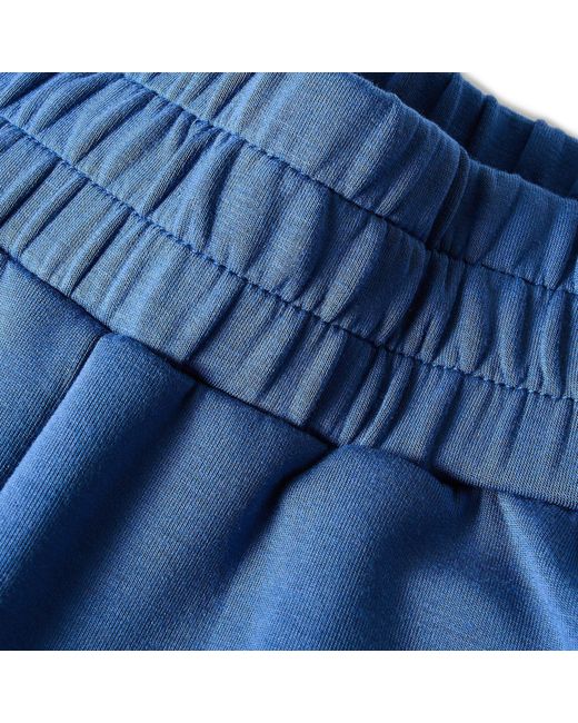 Varley Blue Elastic-Waist Sweatpants