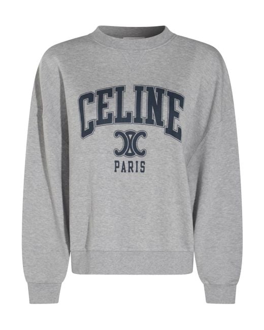 Céline Gray Long-Sleeved Sweater