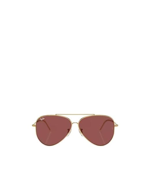 Ray-Ban Pink Full Frame Sunglasses for men