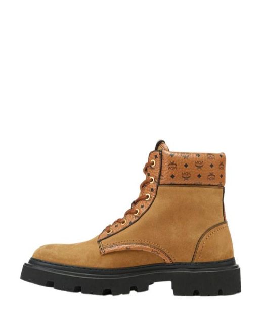 MCM Brown Ankle Boots