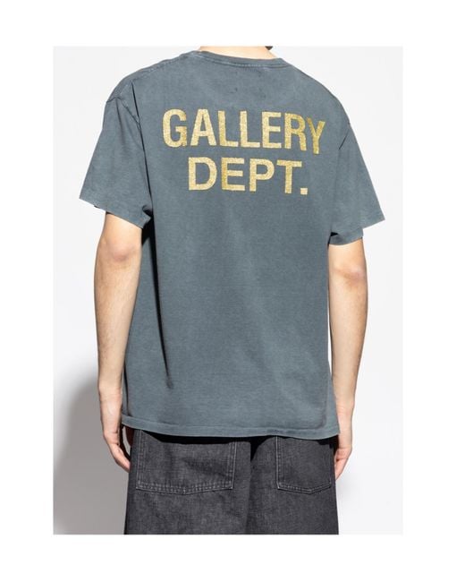 GALLERY DEPT. Blue Short Sleeve T-Shirt for men