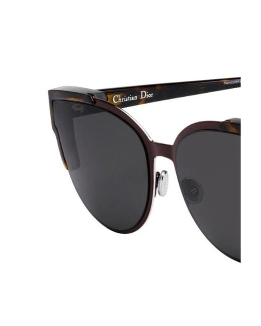 Dior Metallic Logo Sunglasses