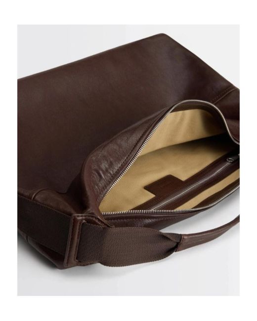 Lemaire Brown Berlingot Hobo Bag for men