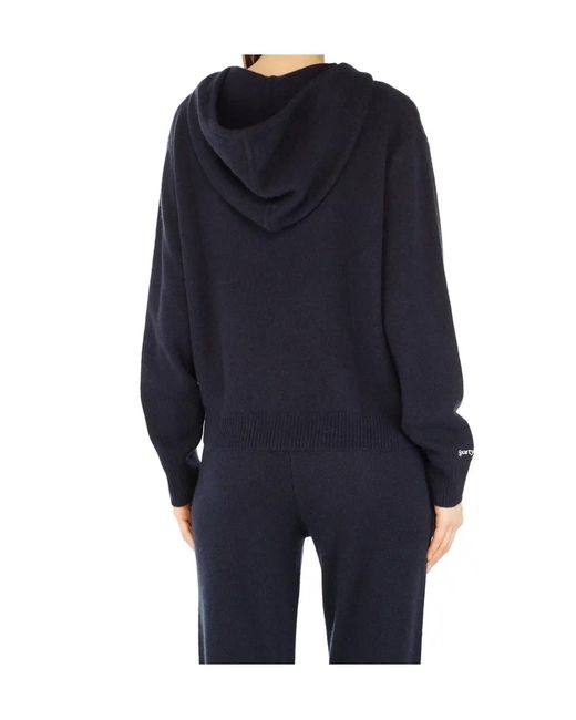 Sporty & Rich Blue Long-Sleeved Sweatshirt