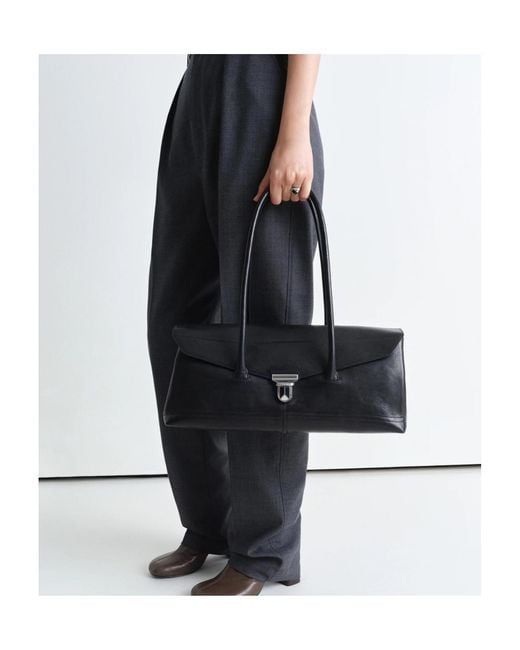 Lemaire Black Shoulder Gear Bag
