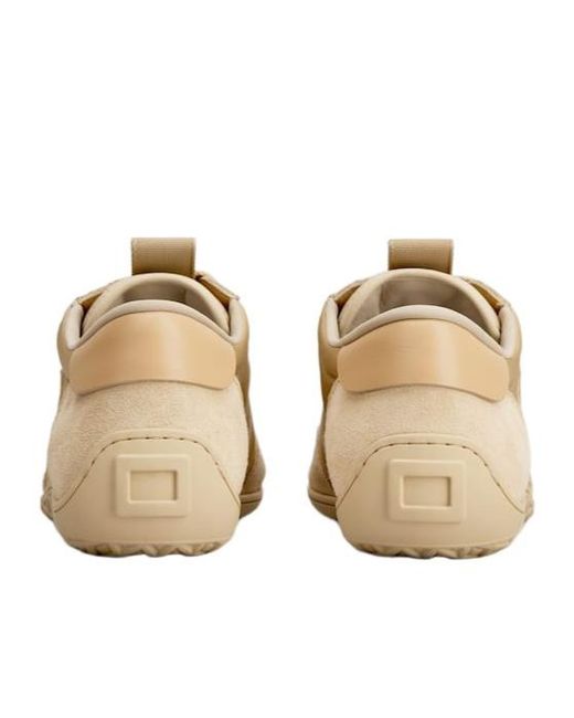 Roger Vivier Natural Viv Low Embroidered-Logo Sneakers