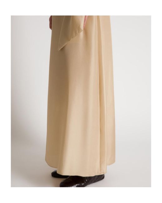 Alberta Ferretti Natural Skirts