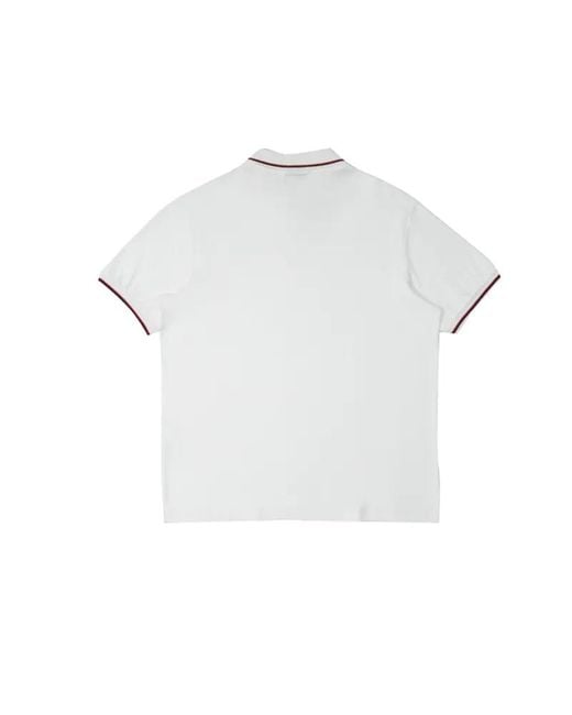 Paul & Shark White Short-Sleeved Polo Shirt for men