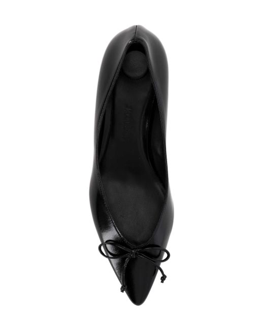 Jacquemus Black The Tourni Pointed Toe Pumps