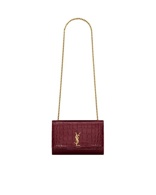 Saint Laurent Red New Kate Small Shoulder Bag