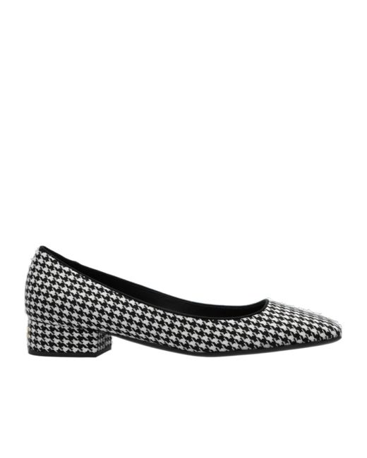 Dolce & Gabbana Multicolor Houndstooth Square-Toe Pumps