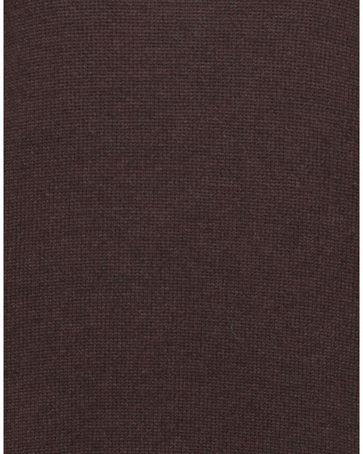 Dolce & Gabbana Brown Solid Color Long-Sleeve Turtleneck Sweater