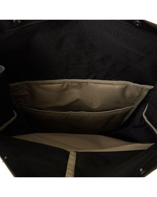 Filson Black Logo Print Backpack for men