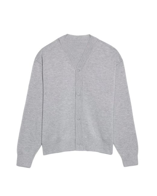 Jacquemus Gray The Doppio Button-Up Cardigan for men