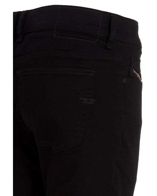 DIESEL Black 1979 Straight Leg Jeans for men