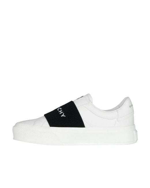Givenchy White City Sport Low-Top Sneakers