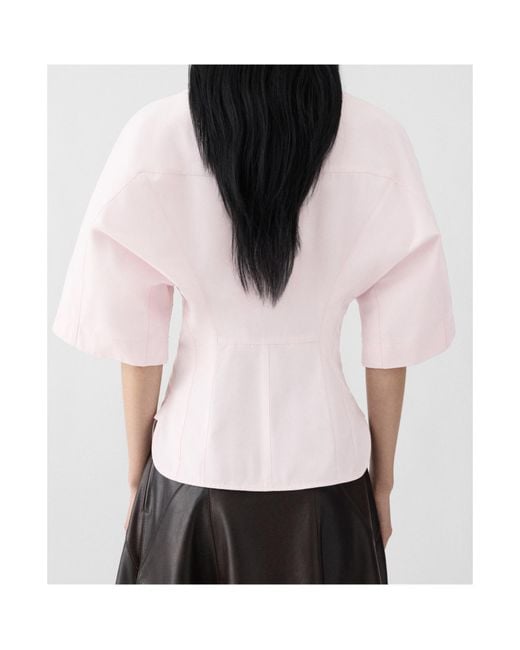 Jacquemus Pink The Moisson Short-Sleeved Shirt