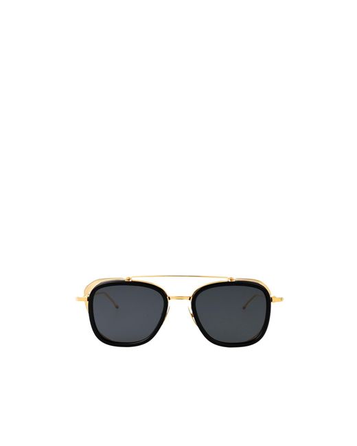 Thom Browne Multicolor Eyewear Square Frame Sunglasses for men