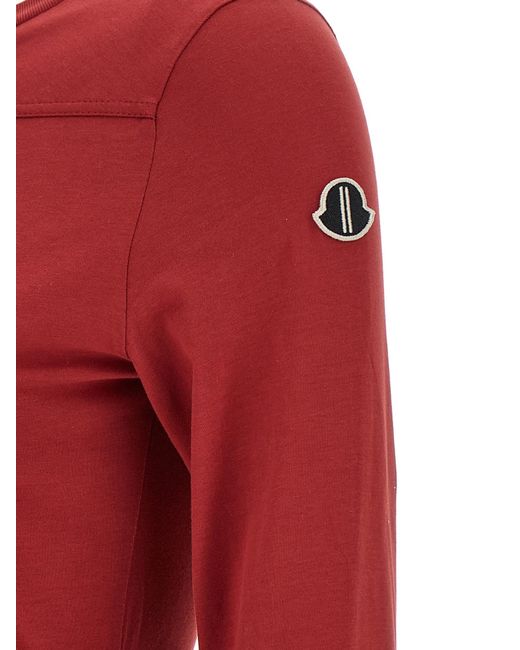 Moncler Moncler Rick Owens Logo Embroidered Jumper
