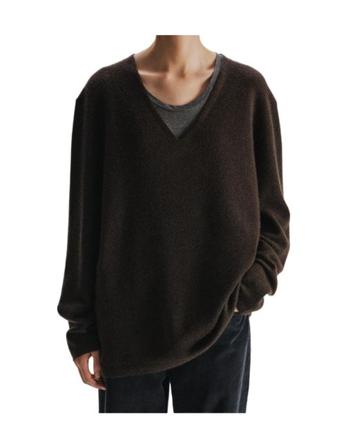 The Row Brown Purin Sweater
