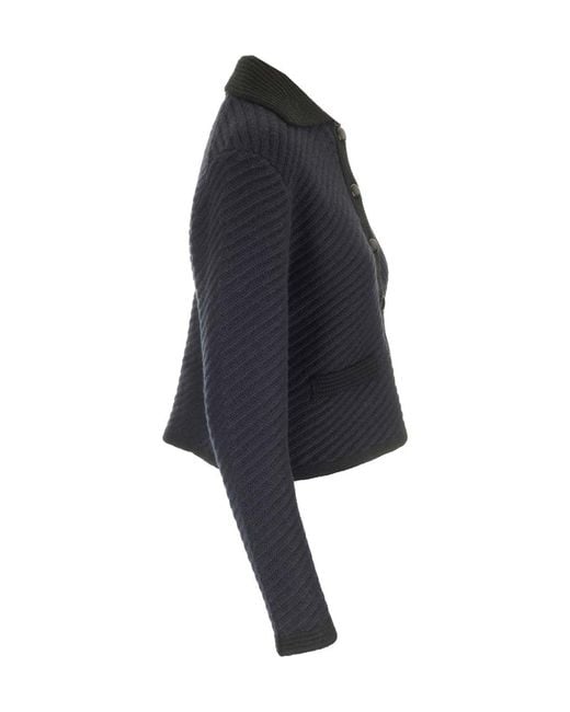 arch4 Blue Cashmere Cardigan