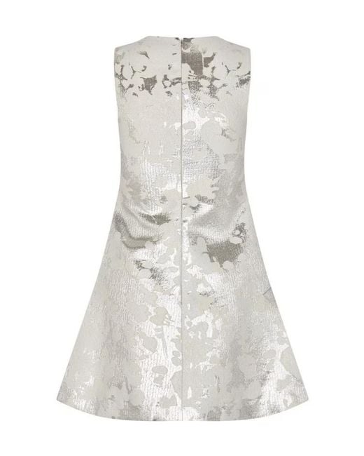 Stine Goya White Sleeveless Mini Dress