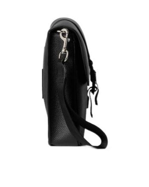 Gucci Black Medium Business Case With Web for men