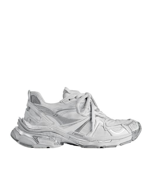 Balenciaga White Runner 2.0 Sneakers for men