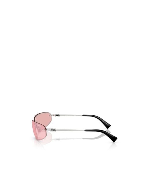 Miu Miu Pink Cat-Eye Glasses
