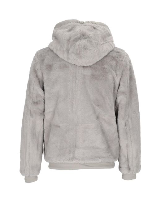K-Way White Reversible Logo Coat