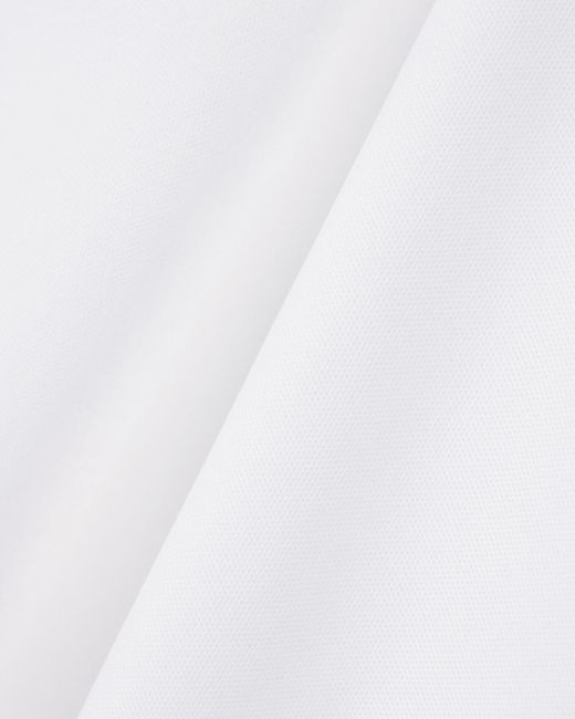 Emporio Armani White Piqué Polo With Embroidered Logo for men
